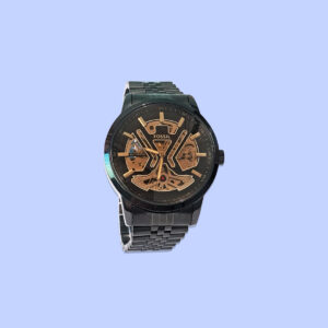 Fossil Automatic Skeleton Black Dial Men’s Watch(First Copy)